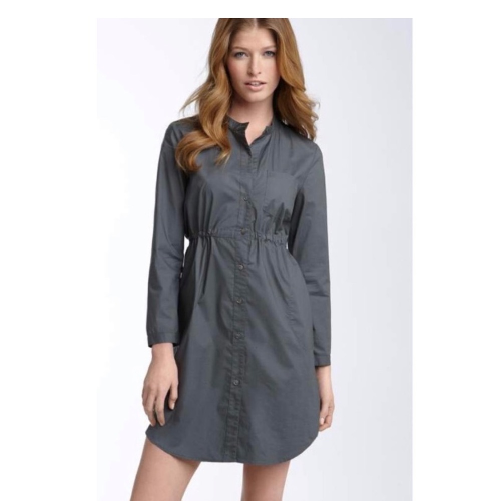 Theory “Isadora Exceed” Shirt Dress
